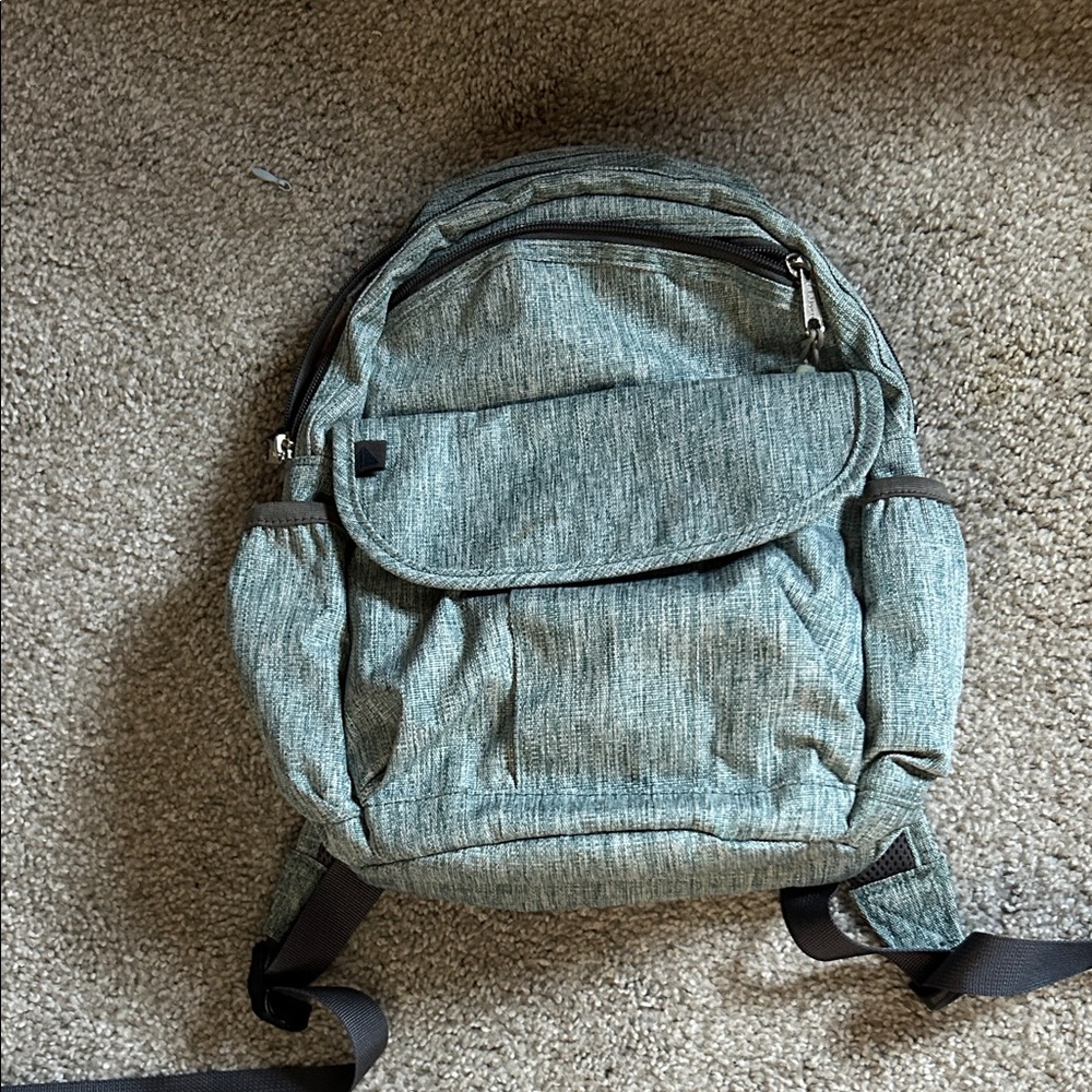 L.L. Bean Green Backpack
